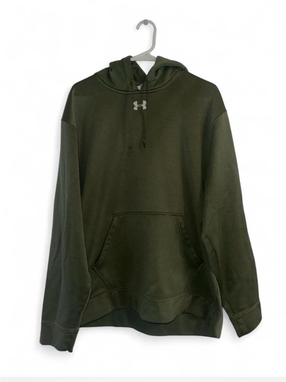Under Armour Olive Green Pullover Hoodie